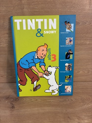 Tintin snowy action book - snowy,