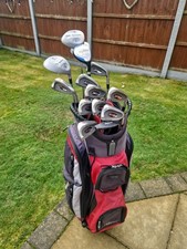 Full Set R/H Howson Golf Clubs & Wilson Bag Excellent Starter Set See Full Desc