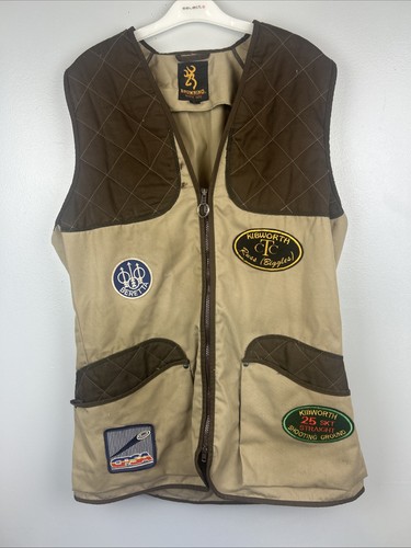 Browning shooting vest with - browning,