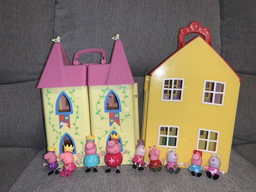 Peppa pig house princess - pig,
