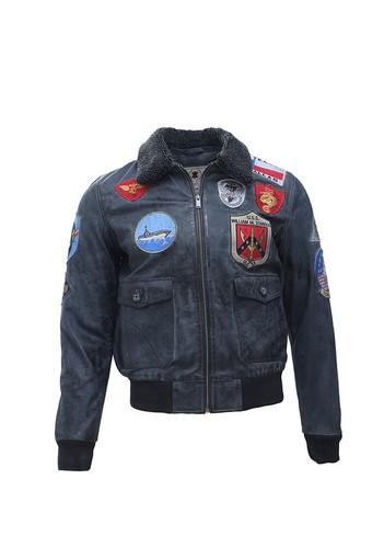 Real leather sheepskin flying - leather,