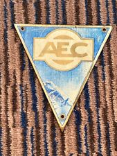 AEC Truck Van Commercial Bus Coach Lorry Grill Engine Triangle Badge Emblem