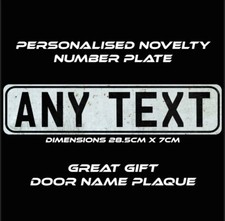 PERSONALISED NOVELTY VINTAGE