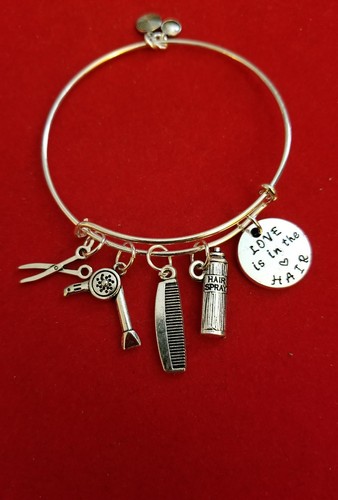 Silver hairdresser themed - silver,