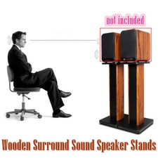 90cm Wooden Speaker Stand