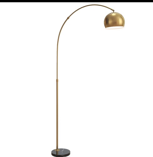 Homcom arc floor lamp living - floor,