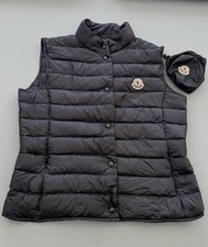 Moncler Black Liane Down Gilet