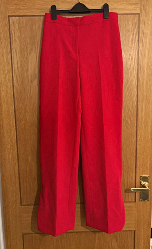 Zara red high rise - zara,