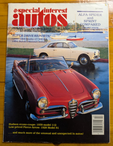 Special interest autos - special,