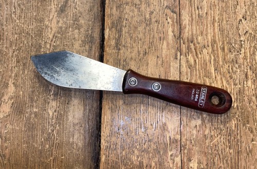Vintage stanley putty knife - putty,