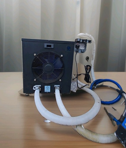 Black heat pump outdoor unit - black,