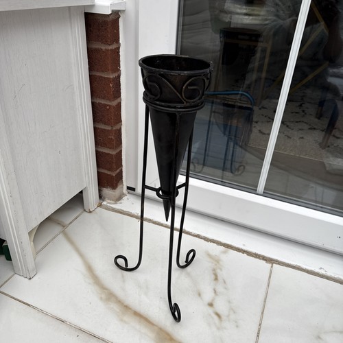 Floor metal vase pot with - floor,