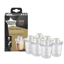 TOMMEE TIPPEE - CTN -   6 x MILK POWDER DISPENSERS   - BRAND NEW -  UNOPENED BOX