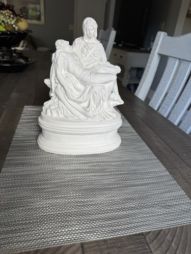 Vintage pieta sculpture - pieta, statue