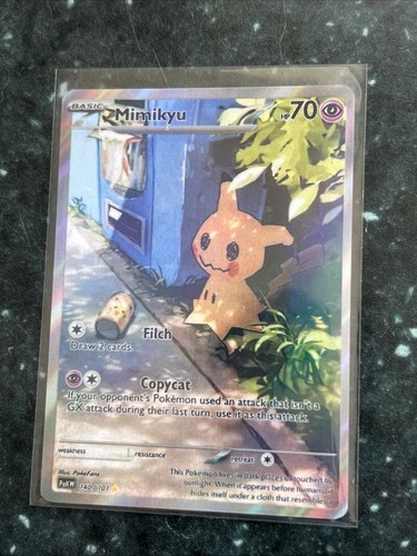 Mimikyu pokemon card tcg - mimikyu,