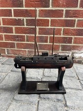 RARE ANTIQUE WOODEN MODEL OF A