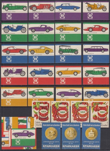 Germany matchbox labels - -,