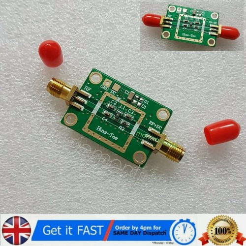 Biaser bias tee - rf, 10mhz-6ghz