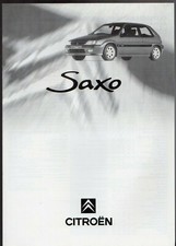 Citroen Saxo Specifications