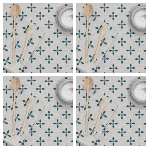 Teal beige place - 4, +