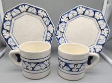 2 Dedham Hexagonal Plates 7