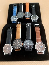 JOB LOT 8  MENS Watches, all brand new with there battery saving tags