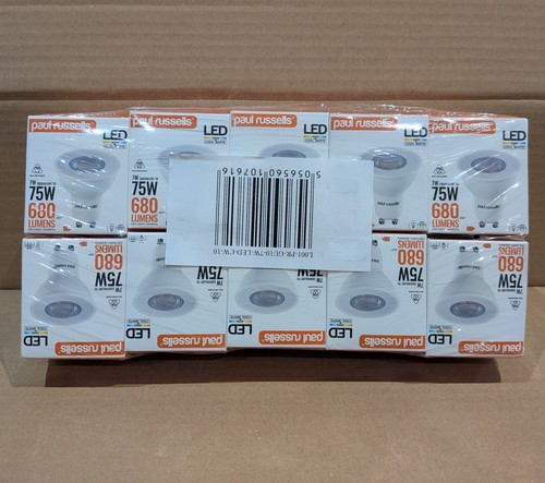 10x paul russells gu10 - 10x, led