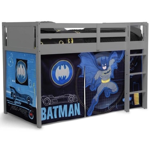 Batman loft bed tent - bed, curtain