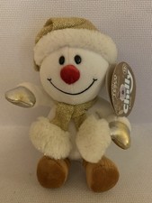 Tesco Chilly & Friends Snowman Soft Plush Toy Vintage 2006 & Tags