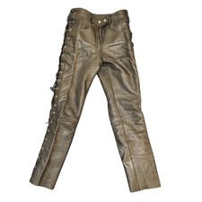 Malec Leather Motorcycle Chaps