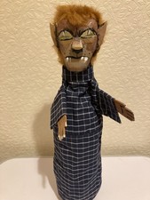 Punch & Judy ' Werewolf ' Puppet , Hand Made, Painted & Superb. Free P&P.
