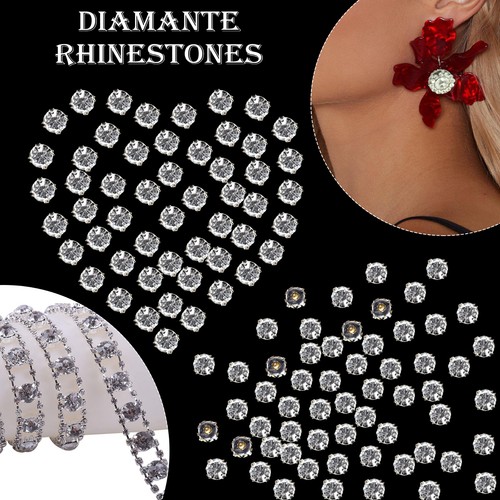 500pcs sew diamante - 50-500pcs,