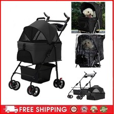 Pet Stroller Dog Cat Folding