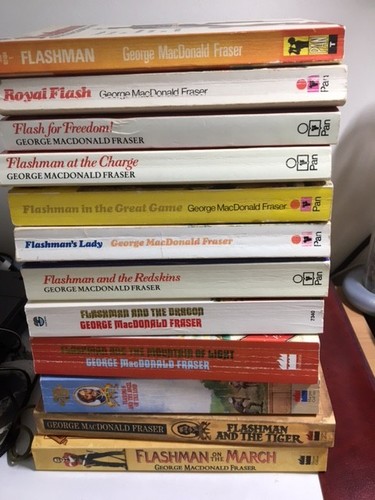 Flashman books george m - books, by