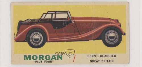 1961 topps sports cars - cars, morgan