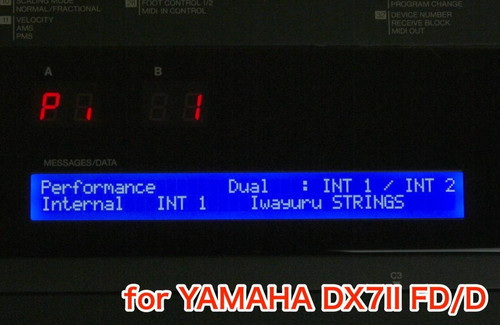 Yamaha dx7ii high - fd,