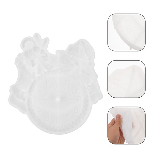 Reusable silicone clock making - clock,