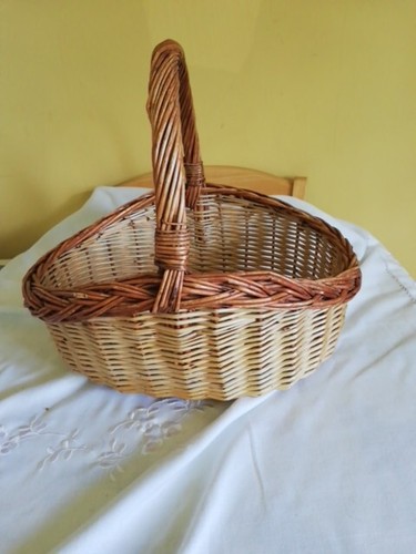 Vintage wicker flower herb - vintage,