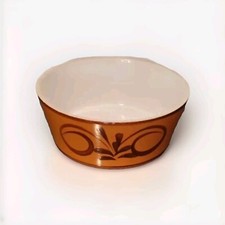 Mid Century Lotus Pottery Bowl