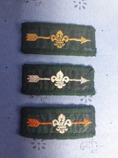 3 x VINTAGE CUB SCOUT ARROW