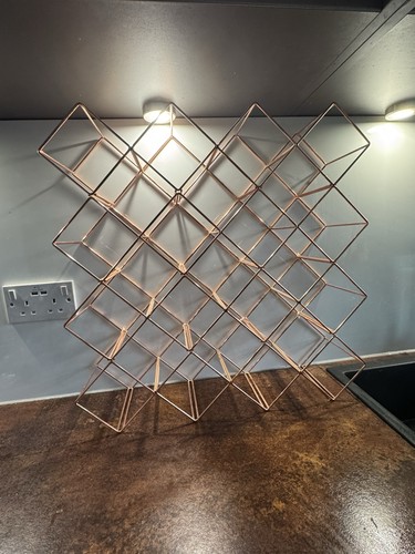 Stackable copper finish - stackable, wine