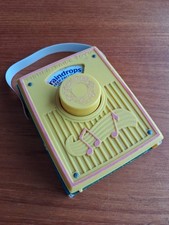vintage 1970s Fisher Price Music Box Pocket Radio "Raindrops Keep Fallin'...."