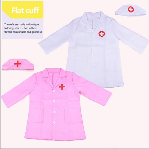 Kids nurse costume pink - pink, doctor