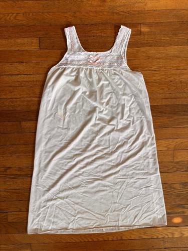 Vintage night gown pale pink - night,