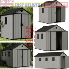 8x16 8x12ft Large Plastic Shed