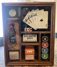 1980s Atlantic City Shadow Box
