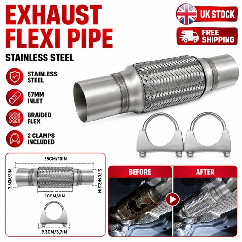 Stainless steel exhaust - stainless,