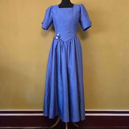 Vintage 1980s lilac blue - 1980s,