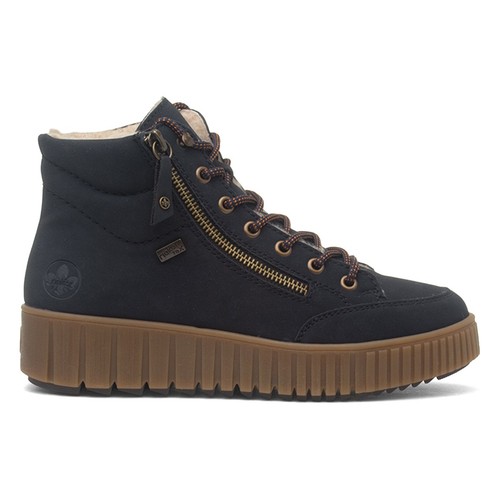 Rieker womens boots blue - rieker,