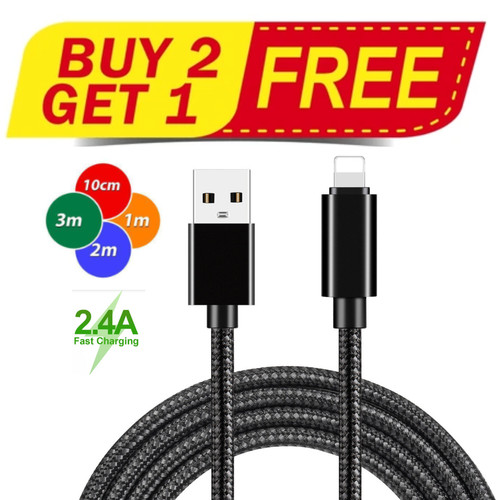 Heavy duty braided - long, usb